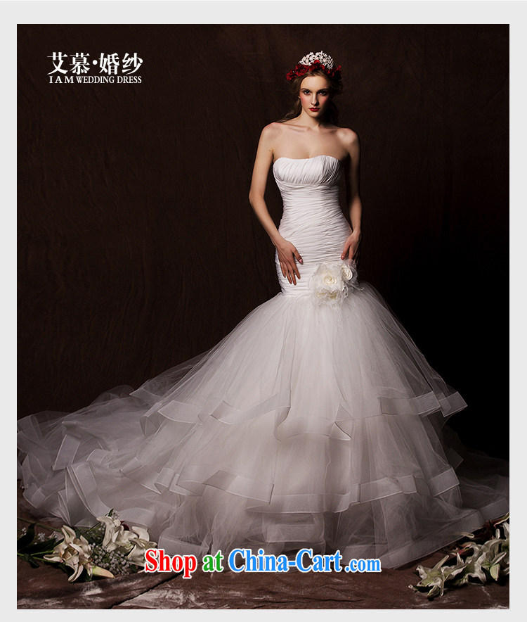 On the wedding dresses new 2015 Spring and Winter according to Xuan erase chest lace crowsfoot long-tail wedding white tailored pictures, price, brand platters! Elections are good character, the national distribution, so why buy now enjoy more preferential! Health