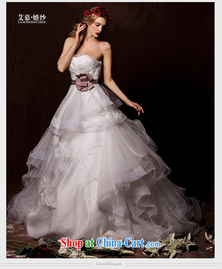 On the wedding dresses new 2015 Spring and Winter dream Park wiped chest high waist shaggy dress lace-tail wedding white L pictures, price, brand platters! Elections are good character, the national distribution, so why buy now enjoy more preferential! Health