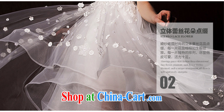 On the wedding dresses new 2015 spring and winter feathers advisory committee, personalized cuff short before long lace wedding white L pictures, price, brand platters! Elections are good character, the national distribution, so why buy now enjoy more preferential! Health