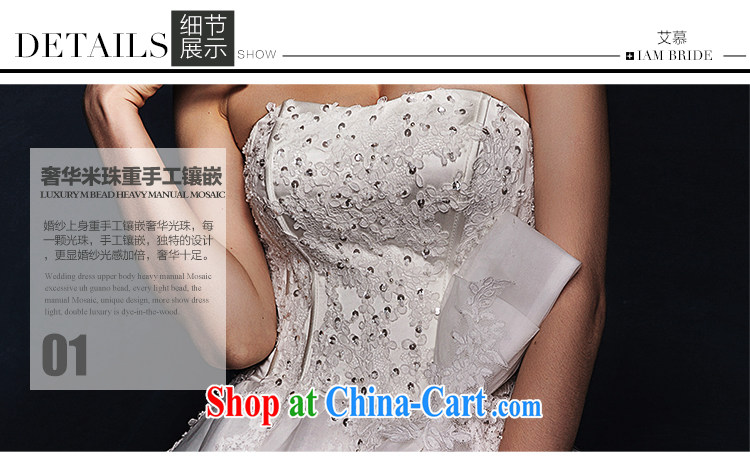 On the wedding dresses new 2015 spring and winter-hee and wiped his chest high waist shaggy dress tail wedding white L pictures, price, brand platters! Elections are good character, the national distribution, so why buy now enjoy more preferential! Health