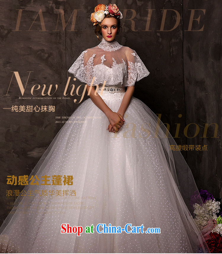 On the wedding dresses new 2015 Spring and Winter cloud leaves smears chest high waist with shaggy dress wedding white L pictures, price, brand platters! Elections are good character, the national distribution, so why buy now enjoy more preferential! Health
