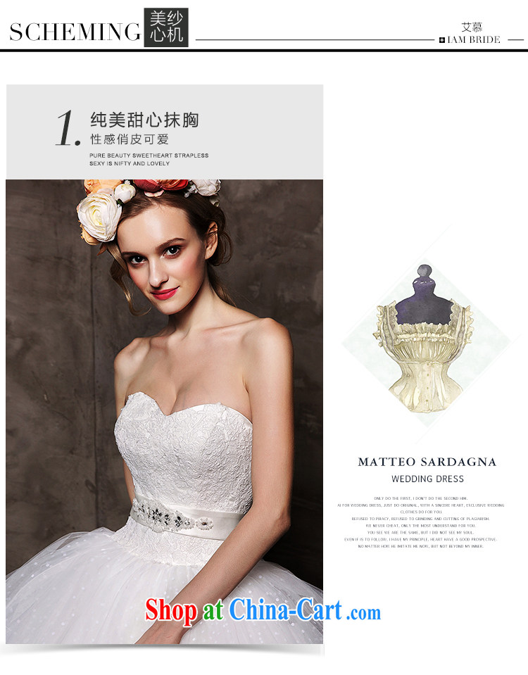 On the wedding dresses new 2015 Spring and Winter cloud leaves smears chest high waist with shaggy dress wedding white L pictures, price, brand platters! Elections are good character, the national distribution, so why buy now enjoy more preferential! Health