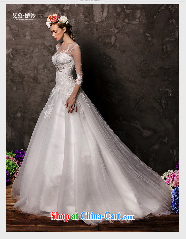 On the wedding dresses new 2015 Spring and Winter/tr. by Jonathan Barnard) China long-sleeved lace with shaggy dress wedding white L pictures, price, brand platters! Elections are good character, the national distribution, so why buy now enjoy more preferential! Health