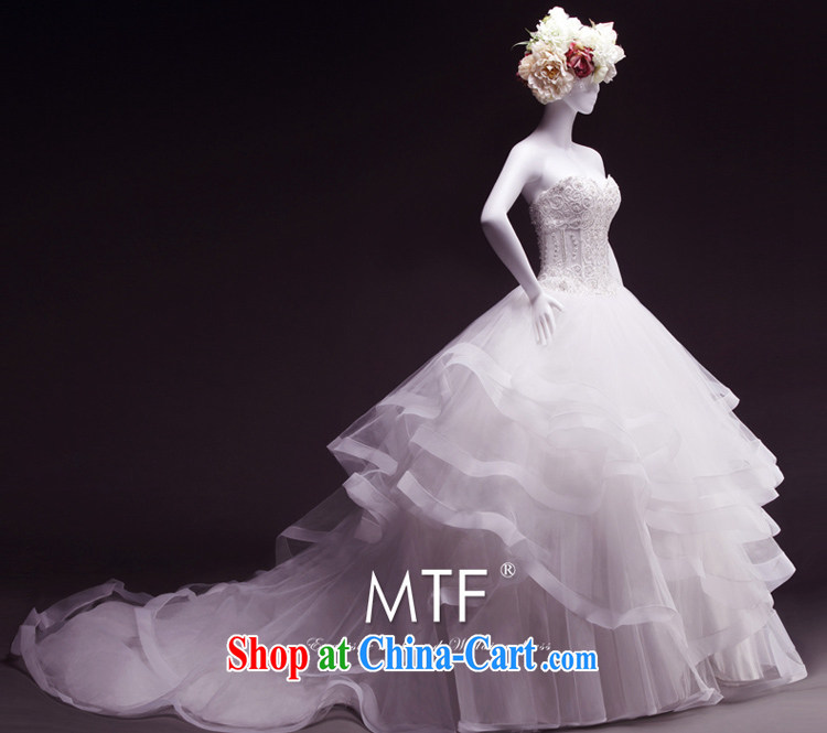 Garden spring new wedding dresses new 2015 drill tail winter thick smears chest lace tied with a white 173 - M pictures, price, brand platters! Elections are good character, the national distribution, so why buy now enjoy more preferential! Health
