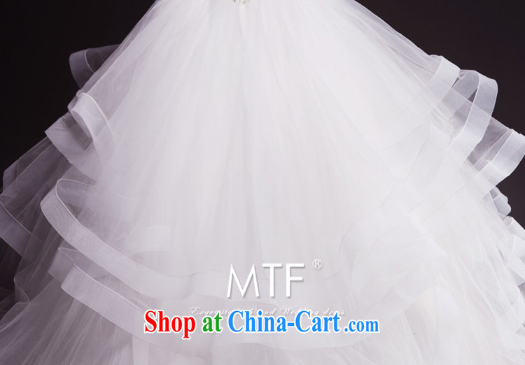 Garden spring new wedding dresses new 2015 drill tail winter thick smears chest lace tied with a white 173 - M pictures, price, brand platters! Elections are good character, the national distribution, so why buy now enjoy more preferential! Health