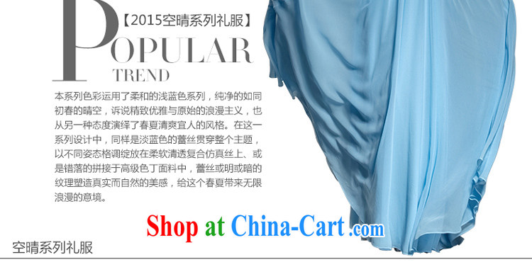 A yarn 2015 new Cinderella in blue dress bridesmaid dress lace bare chest beauty dresses annual 402501408 blue XL code 20 days pre-sale pictures, price, brand platters! Elections are good character, the national distribution, so why buy now enjoy more preferential! Health