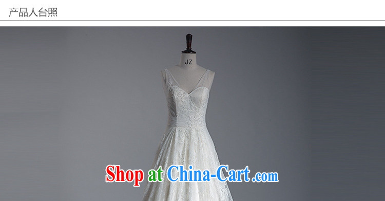 2015 new bridal lace shoulders V collar wedding high waist Korean flower tail wedding pregnant larger wedding 401501379 white XL code 20 days pre-sale pictures, price, brand platters! Elections are good character, the national distribution, so why buy now enjoy more preferential! Health