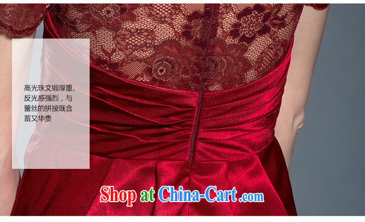 A yarn red short dress 2015 spring and summer new toast clothing retro Chinese lace cheongsam 402201243 red XXL code 20 days pre-sale pictures, price, brand platters! Elections are good character, the national distribution, so why buy now enjoy more preferential! Health