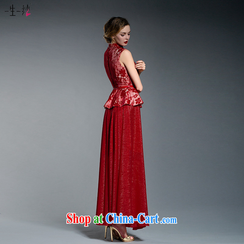 A yarn 2015 new bridal dresses summer removable split bows dress dresses 2015 new 402401395 red XXL code 20 days pre-sale, a yarn, shopping on the Internet