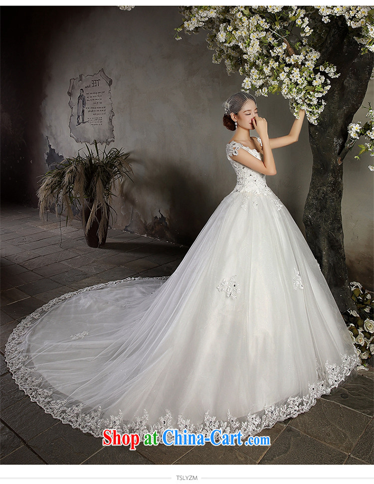 A Tslyzm field shoulder long-tail wedding dresses 2015 spring and summer new marriages V collar double-shoulder beauty lace retro wedding dress white tail wedding XL pictures, price, brand platters! Elections are good character, the national distribution, so why buy now enjoy more preferential! Health