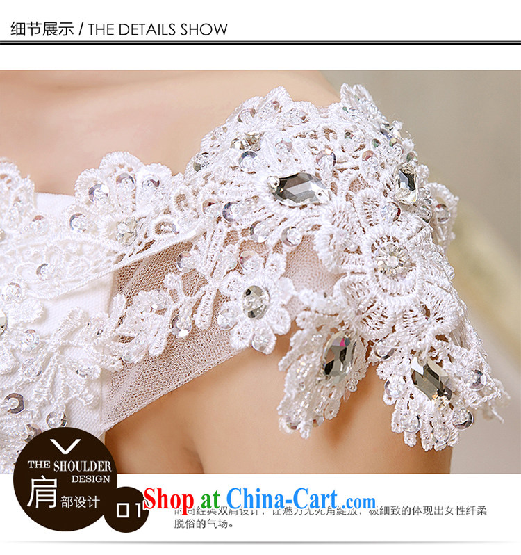 A Tslyzm field shoulder long-tail wedding dresses 2015 spring and summer new marriages V collar double-shoulder beauty lace retro wedding dress white tail wedding XL pictures, price, brand platters! Elections are good character, the national distribution, so why buy now enjoy more preferential! Health
