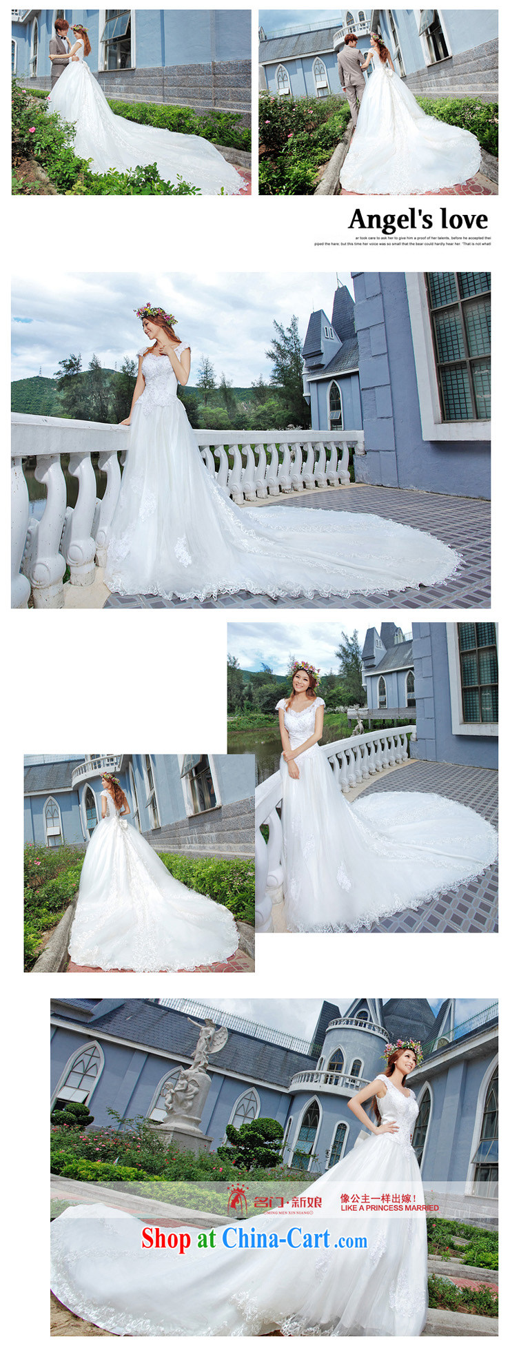 The bride's wedding dresses Korean-style drag and drop tail wedding long-tail new wedding 947 made 25 days Shipment pictures, price, brand platters! Elections are good character, the national distribution, so why buy now enjoy more preferential! Health