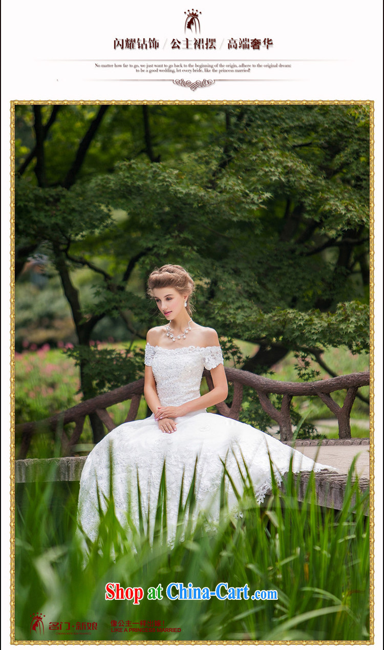 The bride's wedding dresses tied with new 2015 drill A Field dress with wedding sweet 887 White made 25 Day Shipping pictures, price, brand platters! Elections are good character, the national distribution, so why buy now enjoy more preferential! Health