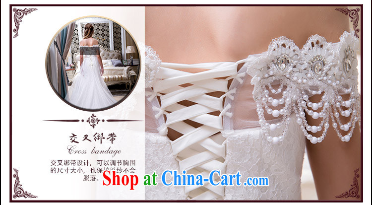 The bride's wedding dresses new 2015 field shoulder tail winter wedding at Merlion wedding 804 made 25 Day Shipping pictures, price, brand platters! Elections are good character, the national distribution, so why buy now enjoy more preferential! Health
