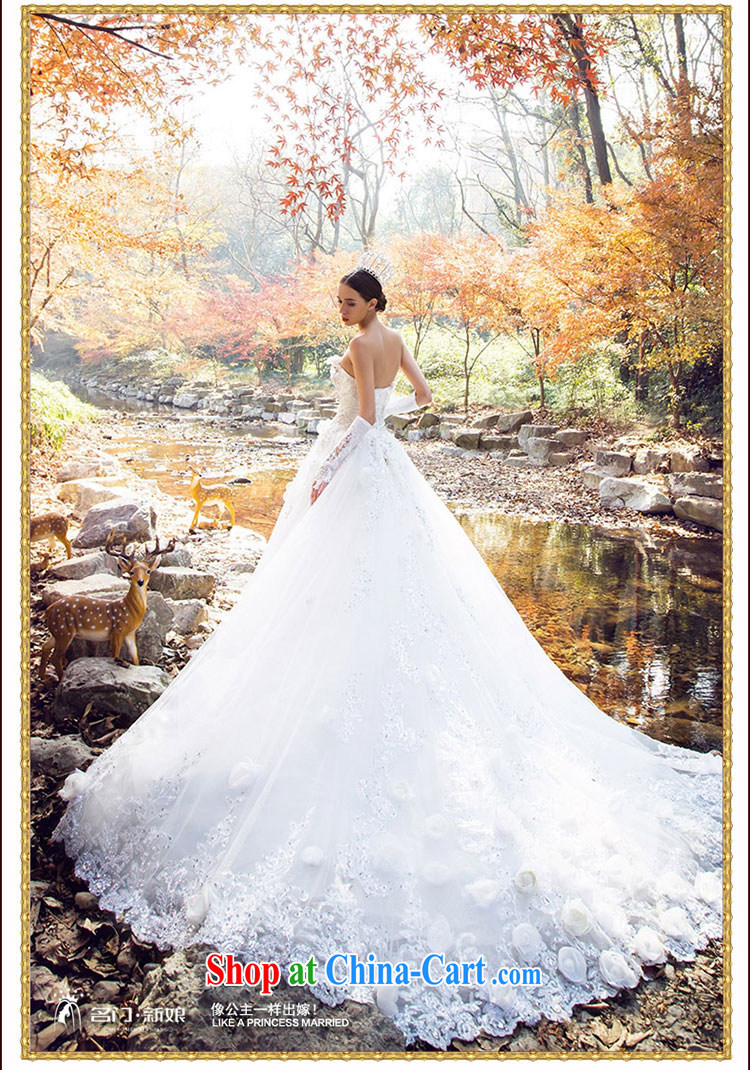 The bride's winter wiped chest wedding dream flowers large tail original design high-end custom 2526 White made 25 Day Shipping pictures, price, brand platters! Elections are good character, the national distribution, so why buy now enjoy more preferential! Health