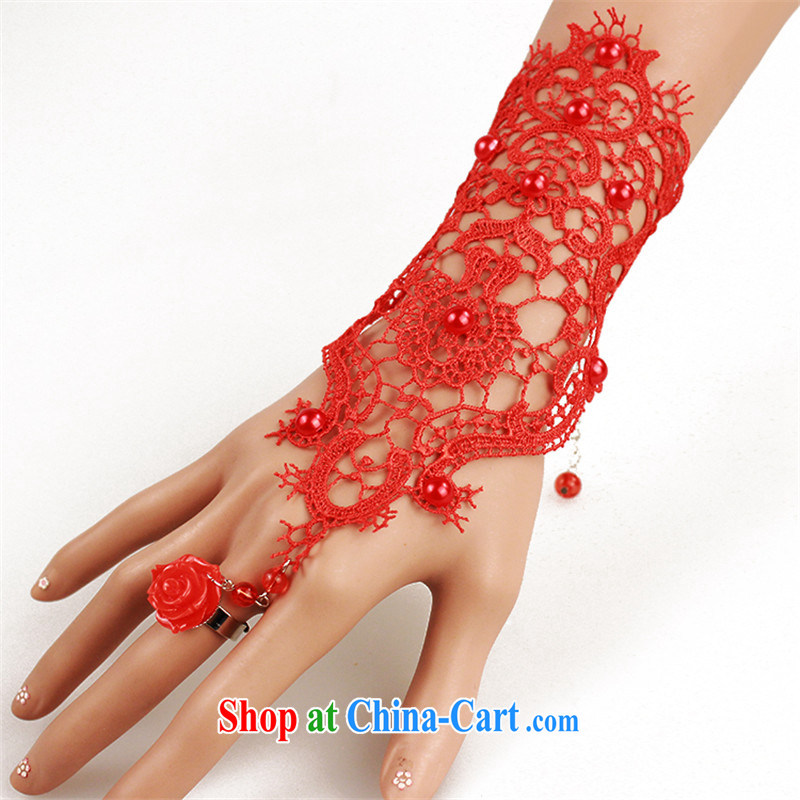 Han Park (cchappiness) Marriages jewelry wedding red lace accessories hand strap rings a fall jewelry single red, Han Park (cchappiness), and, on-line shopping