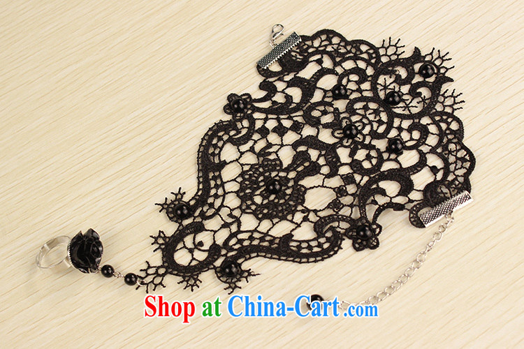Han Park (cchappiness) layout dress with black lace Hand chain with rings the product link the cuff jewelry single black pictures, price, brand platters! Elections are good character, the national distribution, so why buy now enjoy more preferential! Health