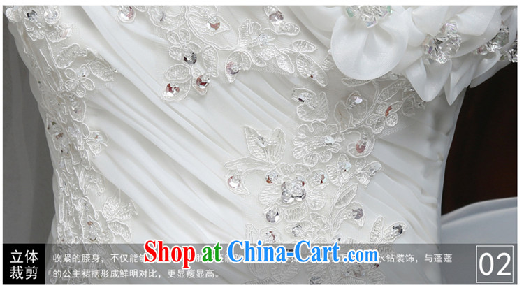 Su Wu edge 2015 new single shoulder flowers with Wedding Video thin white tail wedding dresses shaggy dress white tail XL pictures, price, brand platters! Elections are good character, the national distribution, so why buy now enjoy more preferential! Health