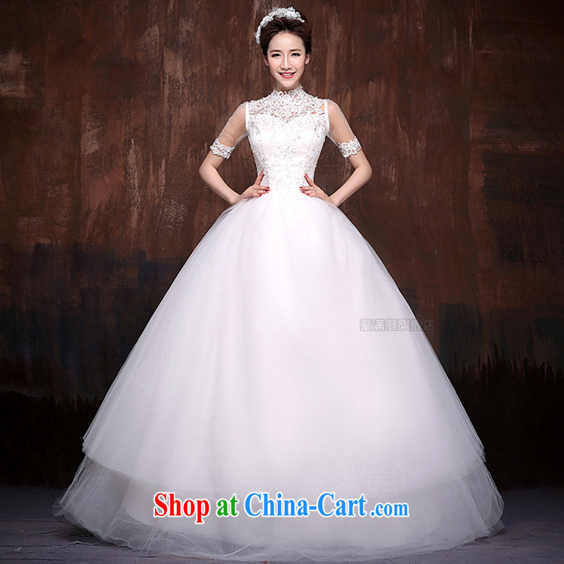 2015 new, red wedding dresses bridal with graphics thin package shoulder lace retro tied with the Code 0012 J XL