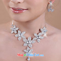 Marriage true love bridal jewelry silver plated water diamond necklace earrings two-piece makeup wedding dresses with white picture, price, brand platters! Elections are good character, the national distribution, so why buy now enjoy more preferential! Health
