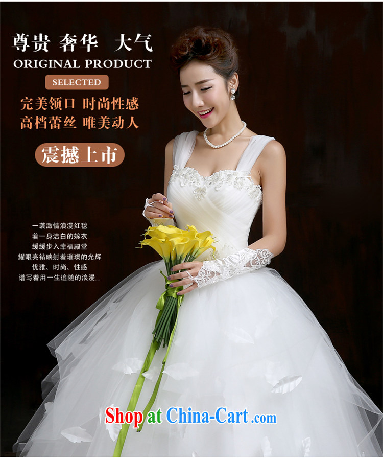 Su Wu edge 2015 New a yarn 3 through video thin the Field shoulder married women wedding dresses with shaggy dress white manual wedding white M pictures, price, brand platters! Elections are good character, the national distribution, so why buy now enjoy more preferential! Health