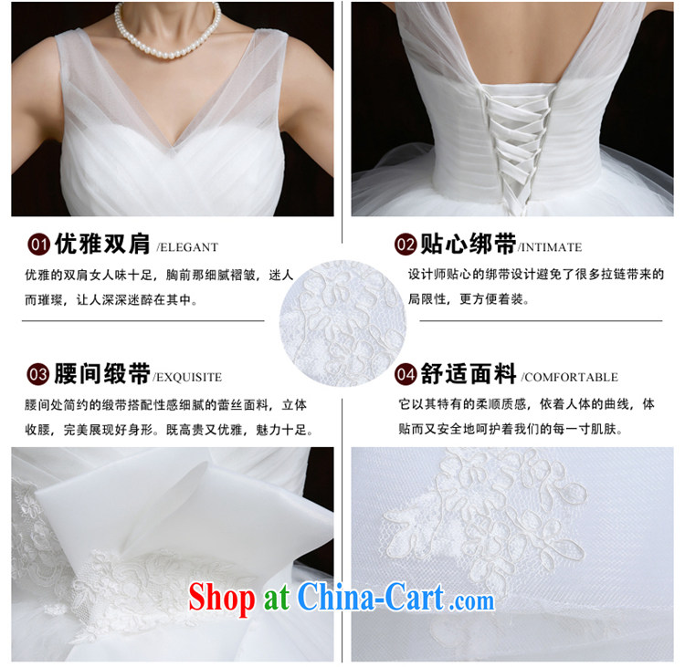 Su Wu edge wedding dresses new 2015 Korean shoulders wedding with graphics thin larger custom pregnant wedding white XL pictures, price, brand platters! Elections are good character, the national distribution, so why buy now enjoy more preferential! Health