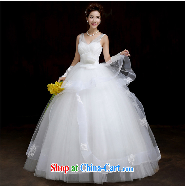 Su Wu edge wedding dresses new 2015 Korean shoulders wedding with graphics thin larger custom pregnant wedding white XL pictures, price, brand platters! Elections are good character, the national distribution, so why buy now enjoy more preferential! Health