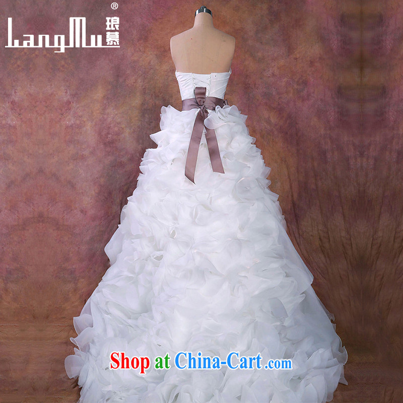 In Luang Prabang in 2015 of new wedding dresses vera Wang erase chest tail petal belt wedding retro small tail wedding Custom size custom, Luang Prabang, and, on-line shopping