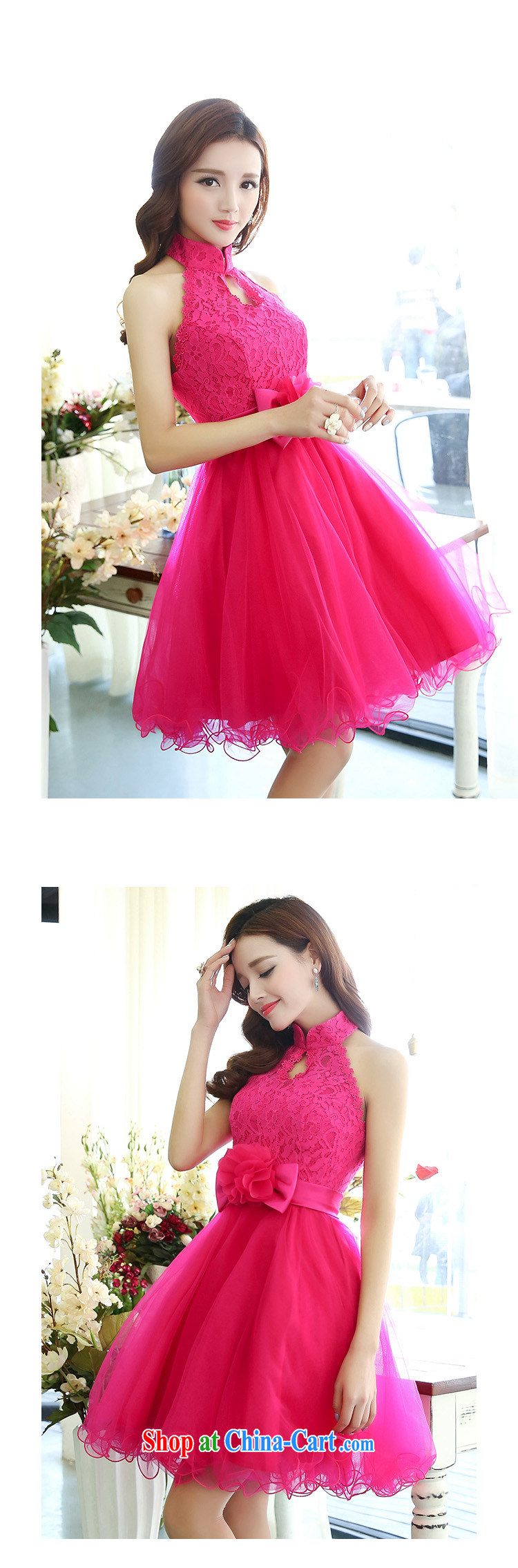 The world 2015 new small red dress is also toast Service Bridal short lace short dress beauty evening dresses of 1516 red XL pictures, price, brand platters! Elections are good character, the national distribution, so why buy now enjoy more preferential! Health