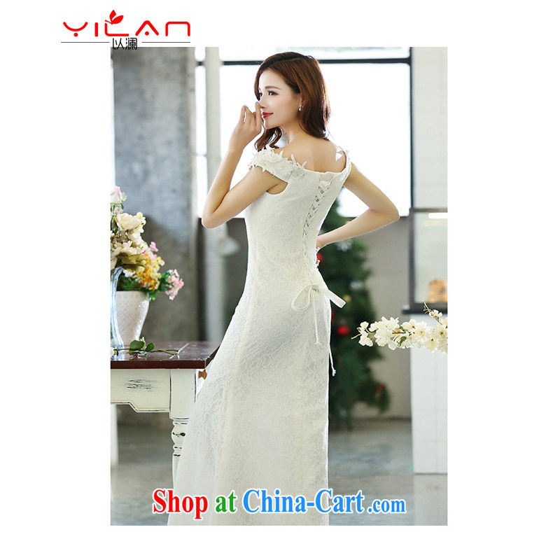 The world's wedding dresses new 2015 spring fashion a shoulder-tail crowsfoot bridal double-shoulder type Korean spring wedding dresses 1515 white S to world, online shopping