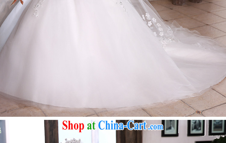Honey, bride New Head dresses and long white 3M tail wood drill luxury and legal wedding dresses and dresses bridal the mandatory white pictures, price, brand platters! Elections are good character, the national distribution, so why buy now enjoy more preferential! Health
