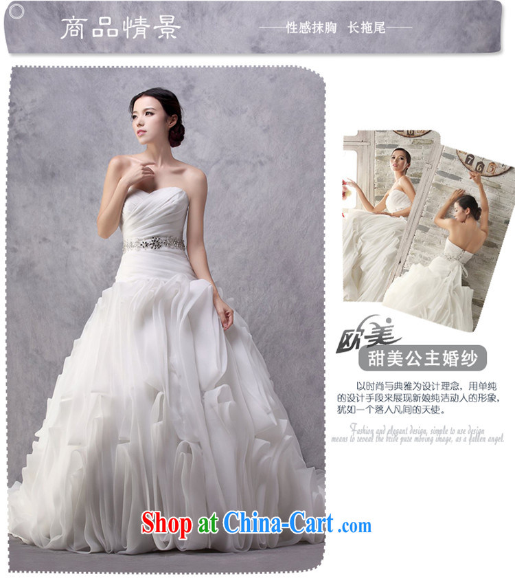 In Luang Prabang in 2015 OF NEW bare chest wedding dresses vera Wang style tail flowers wedding customized Wei, white advanced custom pictures, price, brand platters! Elections are good character, the national distribution, so why buy now enjoy more preferential! Health