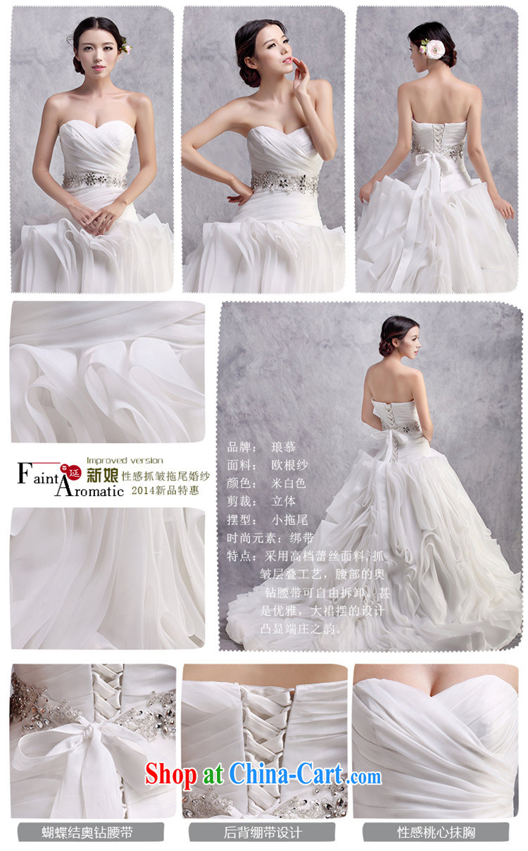 In Luang Prabang in 2015 OF NEW bare chest wedding dresses vera Wang style tail flowers wedding customized Wei, white advanced custom pictures, price, brand platters! Elections are good character, the national distribution, so why buy now enjoy more preferential! Health