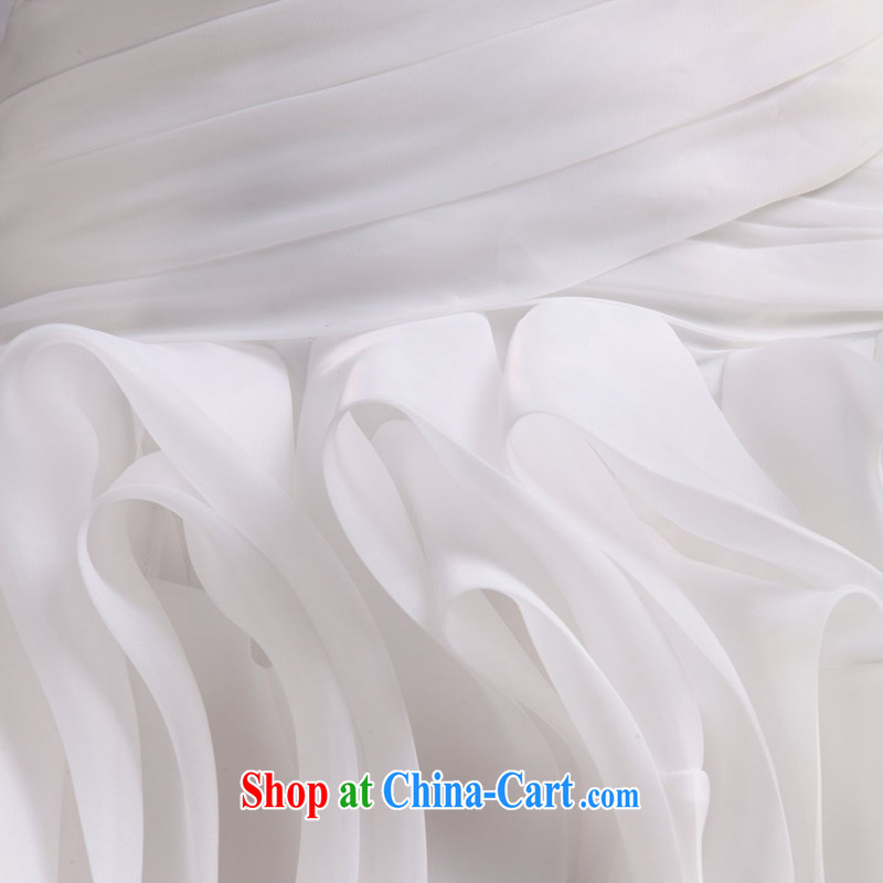 In Luang Prabang in 2015 OF NEW bare chest wedding dresses vera Wang style tail flowers wedding customized Wei, m White advanced customization, work together, and, on-line shopping