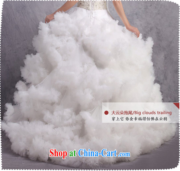 In Luang Prabang in 2015 OF NEW bare chest wedding dresses luxurious High-tail cloud dance of flowers custom white advanced custom pictures, price, brand platters! Elections are good character, the national distribution, so why buy now enjoy more preferential! Health