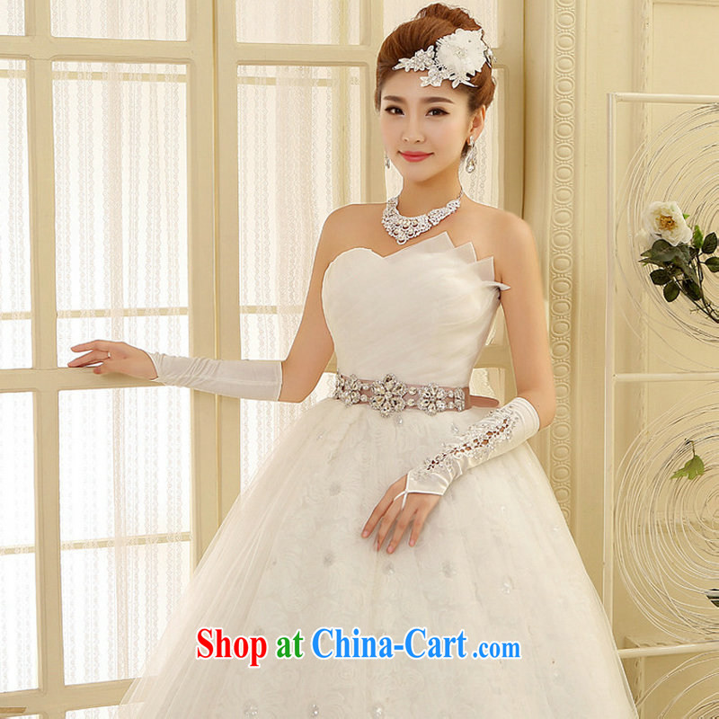 2014 Winter Fashion Korean bridal erase chest wedding with the Code mm thick graphics thin winter, 6002 XS white XXL, optimize, and shopping on the Internet