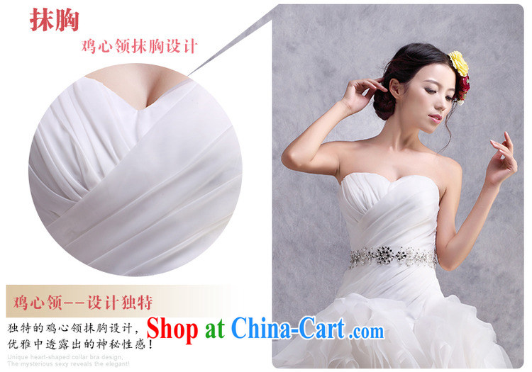 Luang Prabang in 2015 new wedding dresses erase chest tail strap wedding vera Wang style shaggy custom Wei white advanced custom pictures, price, brand platters! Elections are good character, the national distribution, so why buy now enjoy more preferential! Health
