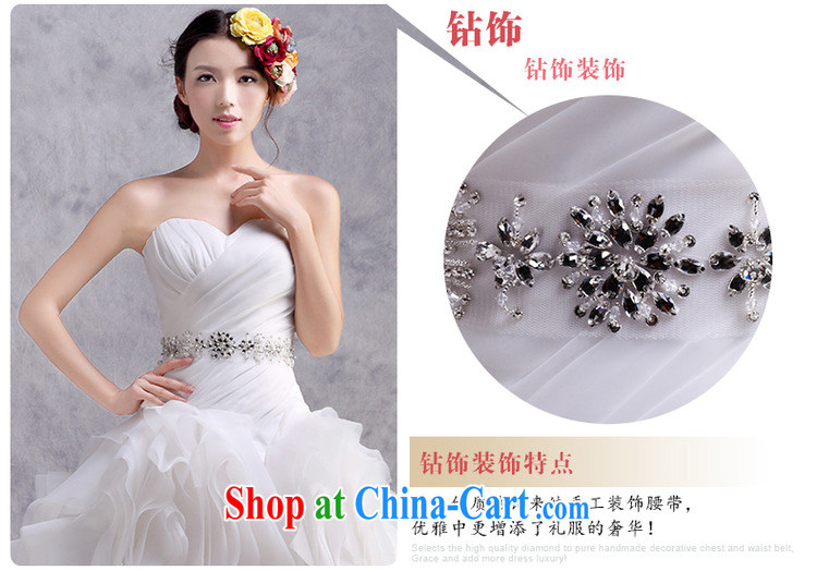 Luang Prabang in 2015 new wedding dresses erase chest tail strap wedding vera Wang style shaggy custom Wei white advanced custom pictures, price, brand platters! Elections are good character, the national distribution, so why buy now enjoy more preferential! Health