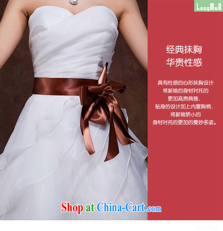 In Luang Prabang in the 2015 autumn and winter new wedding dresses Korean sweet Mary Magdalene bride chest with Princess stack tie, white advanced custom pictures, price, brand platters! Elections are good character, the national distribution, so why buy now enjoy more preferential! Health