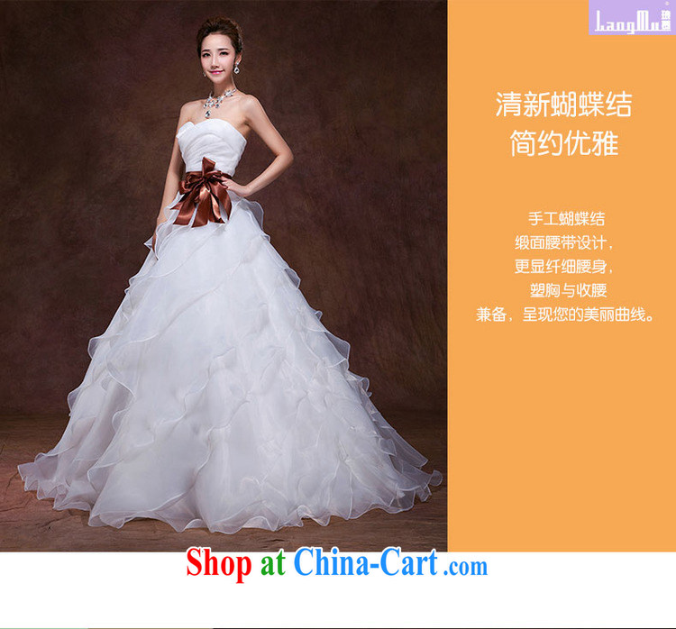 In Luang Prabang in the 2015 autumn and winter new wedding dresses Korean sweet Mary Magdalene bride chest with Princess stack tie, white advanced custom pictures, price, brand platters! Elections are good character, the national distribution, so why buy now enjoy more preferential! Health
