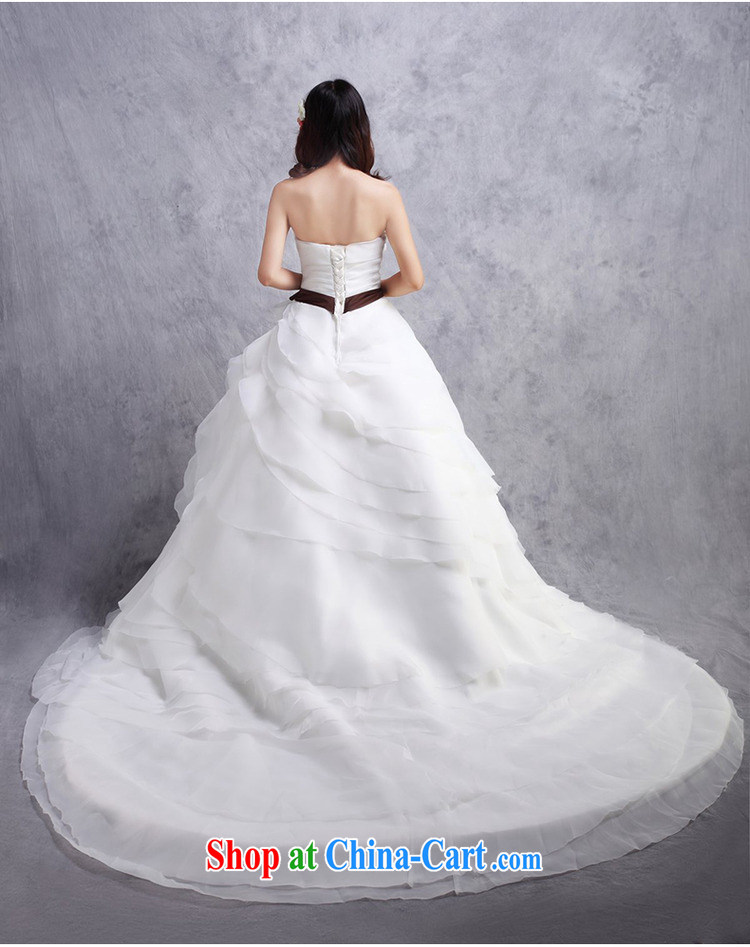In Luang Prabang in 2015 OF NEW bare chest tail wedding dresses butterfly knot decor tail custom white advanced custom pictures, price, brand platters! Elections are good character, the national distribution, so why buy now enjoy more preferential! Health