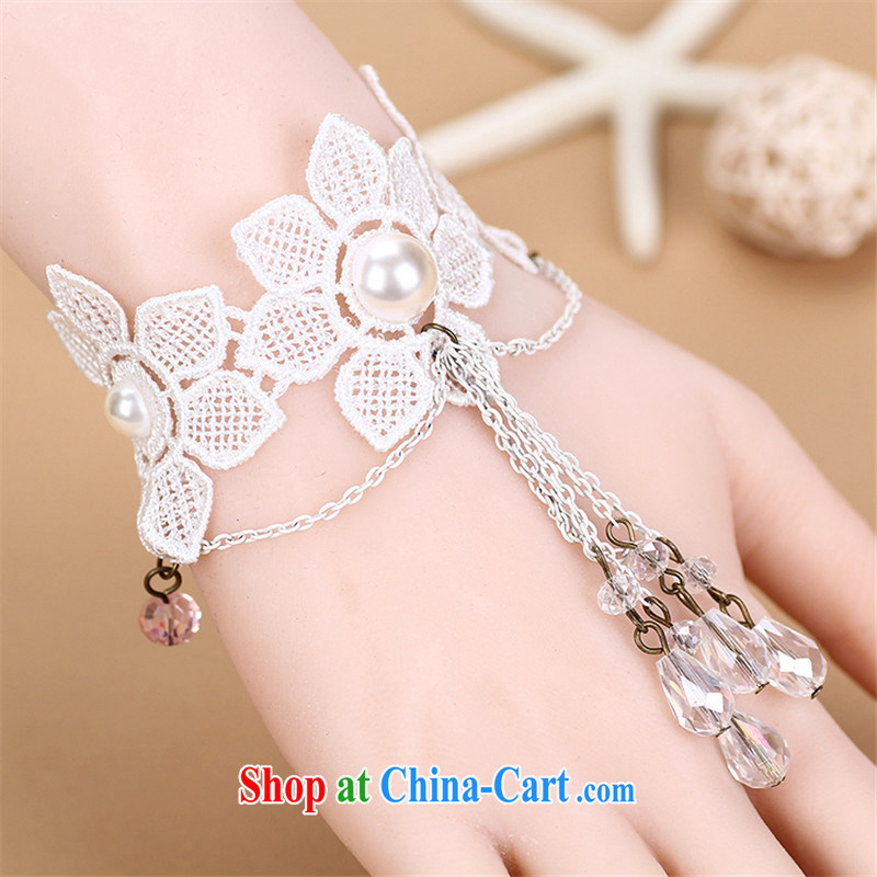 Han Park (cchappiness) new products, hot selling jewelry and delicate white lace crystal to Link With wedding white, code, in the Han and Park (cchappiness), online shopping