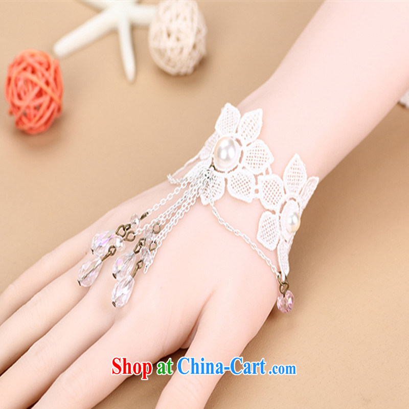 Han Park (cchappiness) new products, hot selling jewelry and delicate white lace crystal to Link With wedding white, code, in the Han and Park (cchappiness), online shopping