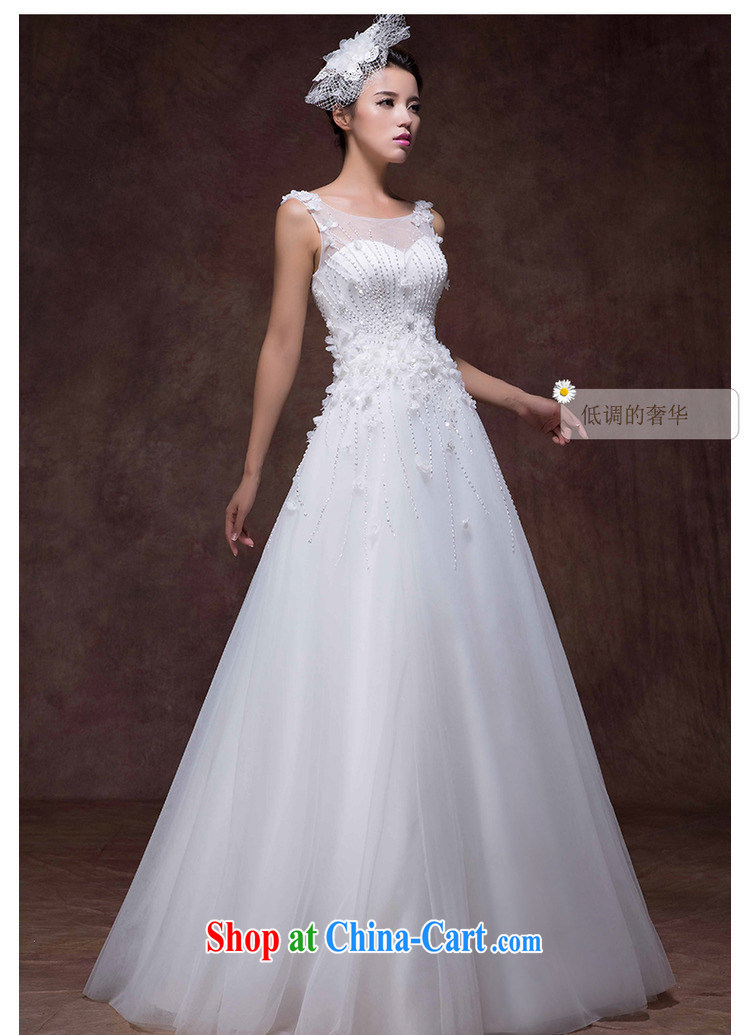 Luang Prabang in 2015 new wedding dresses Korean Beauty shoulders with lace flowers brides with wedding custom white advanced custom pictures, price, brand platters! Elections are good character, the national distribution, so why buy now enjoy more preferential! Health