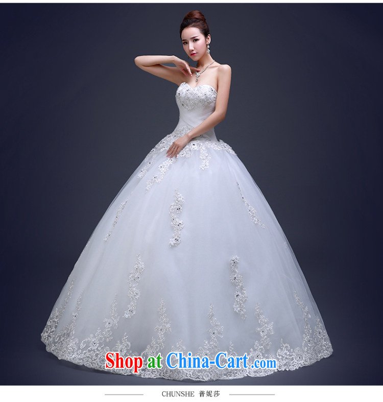 The Vanessa wedding dresses new wedding white erase chest stylish Korean wedding dress Princess tie with lace wedding bridal marriage larger graphics thin white long wedding dress Princess XXL pictures, price, brand platters! Elections are good character, the national distribution, so why buy now enjoy more preferential! Health