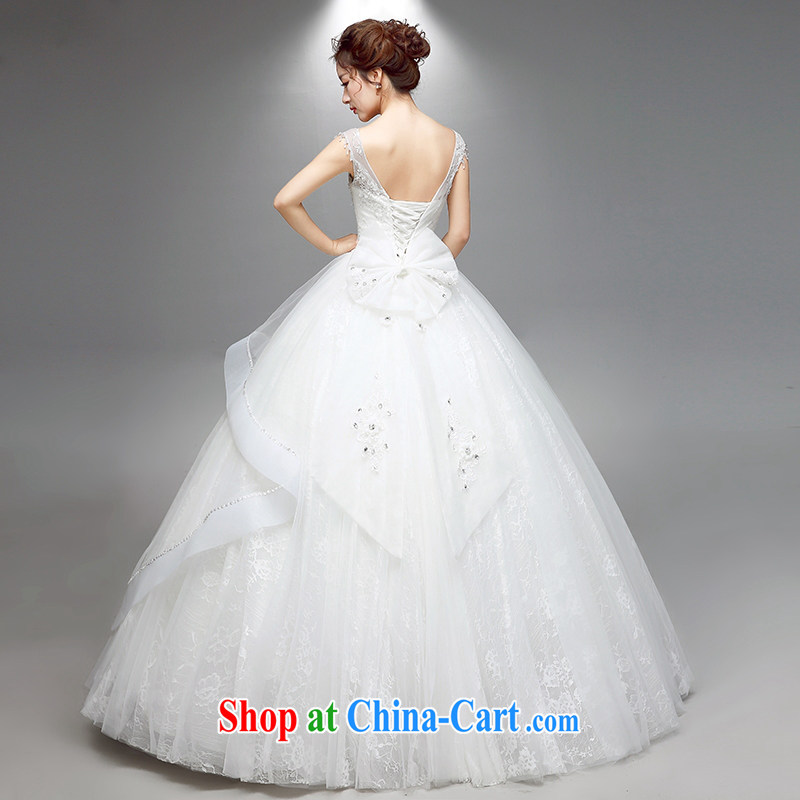 Dream of the day wedding dresses 2015 summer new dual-shoulder a shoulder lace wedding dress 1776 white tailored to dream of the day, shopping on the Internet
