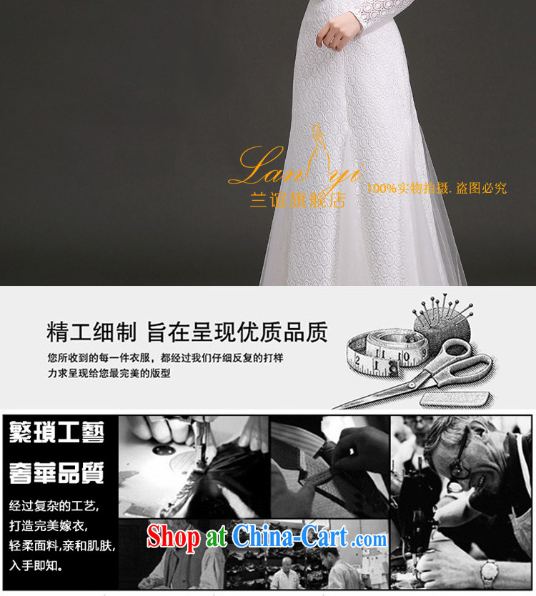 (Quakers, spring 2015 new wedding Euro-style long-sleeved lace bridal wedding dresses the Field shoulder-neck with wedding White made a supplement made for pictures, price, brand platters! Elections are good character, the national distribution, so why buy now enjoy more preferential! Health