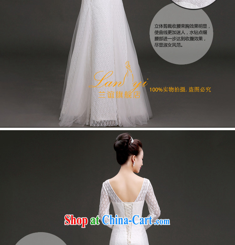 (Quakers, spring 2015 new wedding Euro-style long-sleeved lace bridal wedding dresses the Field shoulder-neck with wedding White made a supplement made for pictures, price, brand platters! Elections are good character, the national distribution, so why buy now enjoy more preferential! Health