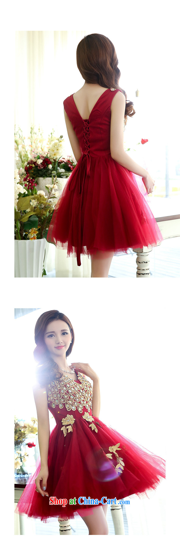Style trends 2015 Spring and Autumn Korean shoulders water-soluble lace light drill straps bridal wedding dress bridesmaid dress dress toast girl blue XL pictures, price, brand platters! Elections are good character, the national distribution, so why buy now enjoy more preferential! Health