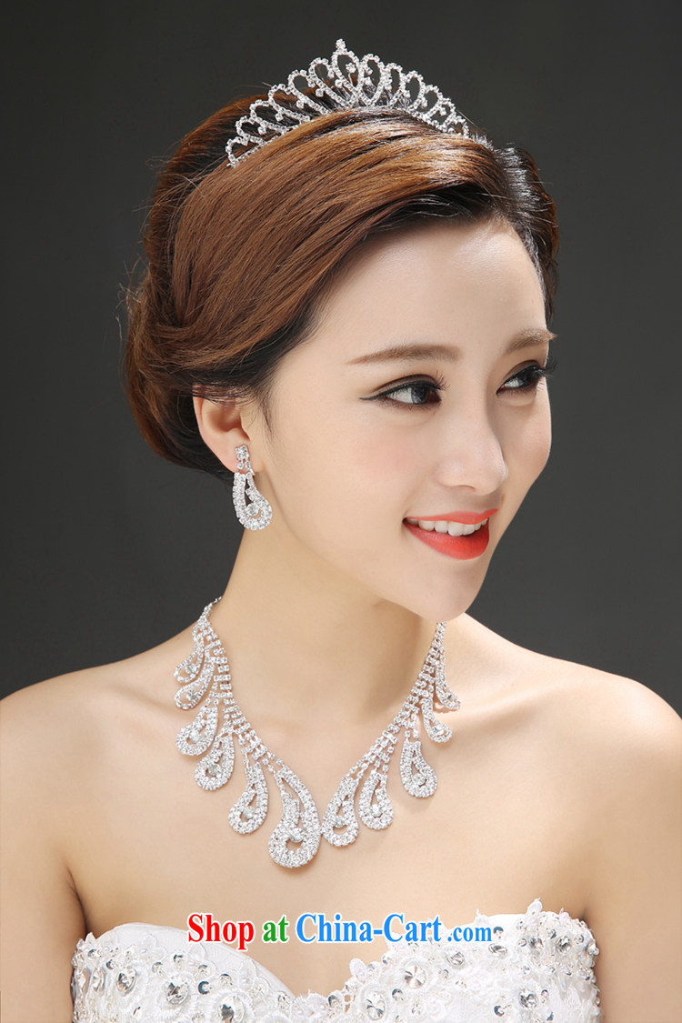 Time Syrian brides and ornaments of jewelry Crown necklace earrings 3-piece kit jewelry hair accessories wedding wedding accessories jewelry pictures, price, brand platters! Elections are good character, the national distribution, so why buy now enjoy more preferential! Health